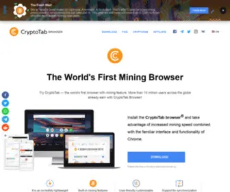 Nextcoin.net(CryptoTab Browser) Screenshot