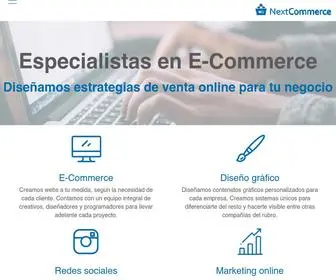 Nextcommerce.com.ar(Soluciones eCommerce) Screenshot