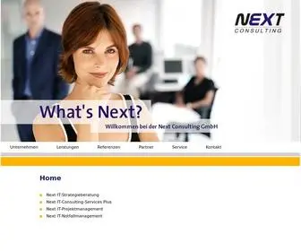 Nextconsulting.de(Next Consulting) Screenshot