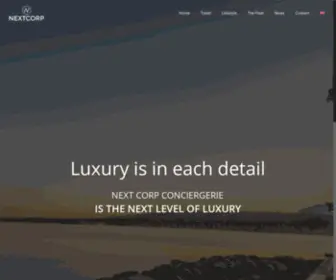 Nextcorp.ch(Private Concierge Company) Screenshot