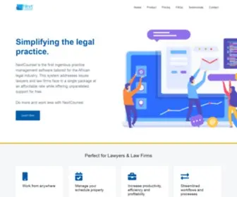 Nextcounsel.com(Home) Screenshot