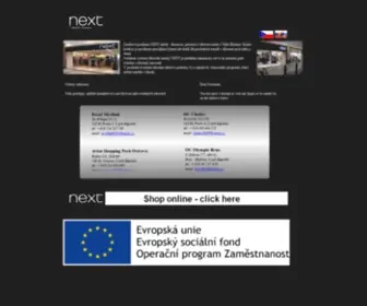 Nextcz.cz(NEXT) Screenshot