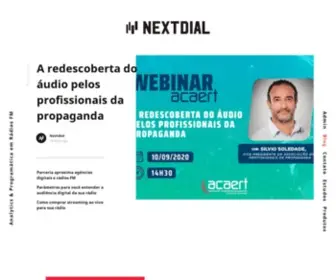 Nextdial.com.br(Auditoria & Ads em Rádios FM) Screenshot