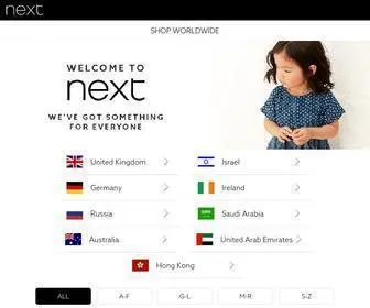 Nextdirect.com(Select Your Country) Screenshot