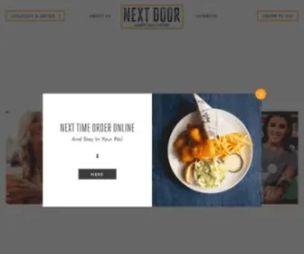 Nextdooreatery.com(Next Door American Eatery) Screenshot