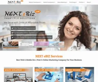 Nextebiz.com(NEXT eBIZ) Screenshot