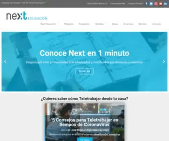 Nexteducacion.com(Next Educación) Screenshot