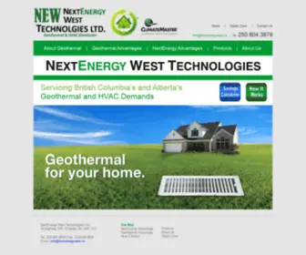 Nextenergywest.ca(Next Energy WEst) Screenshot