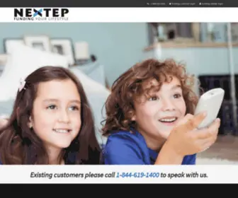 Nextepfunding.com(Nextep Funding) Screenshot