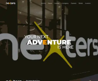 Nextersglobal.com(Nexters is an international game development company) Screenshot