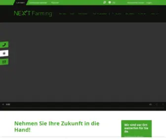 Nextfarming.de(Wir von NEXT Farming entwickeln Lösungen für die Praxis) Screenshot
