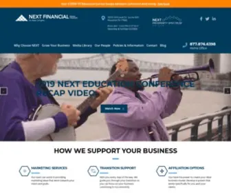 Nextfinancial.com(NEXT Financial Group Inc) Screenshot