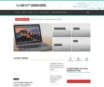 Nextgeekers.com(SoftwareVilla News) Screenshot