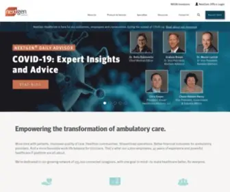 Nextgen.com(Award-winning EHR/EMR software) Screenshot