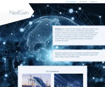 Nextgenacq.com(NextGen Acquisition Corp) Screenshot