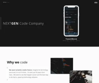Nextgencode.io(NEXTGEN Code Company) Screenshot