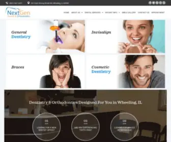 Nextgendentalonline.com(Professional Dentists in Wheeling) Screenshot