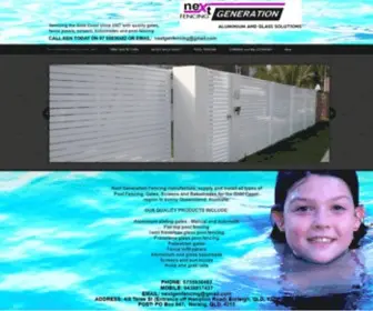 Nextgenerationfencing.com(Gates Gold Coast since 2007) Screenshot