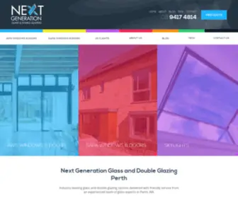 Nextgenerationglass.com.au(Double Glazing) Screenshot