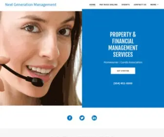 Nextgenfla.com(Next Generation Management) Screenshot