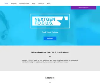 Nextgenfocus.com(NextGen FOCUS) Screenshot