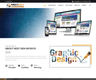 Nextgeninfosys.com(Digital Industry) Screenshot