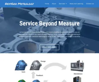 Nextgenmetrology.com(Service Beyond Measure) Screenshot