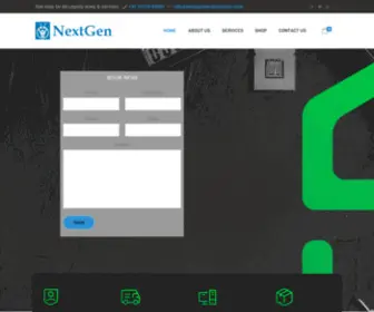 Nextgenservicecenter.com(Nextgenservicecenter serving you) Screenshot