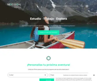 Nextgoalagency.com(Estudia y trabaja en Canadá) Screenshot