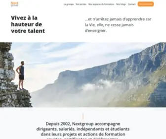 Nextgroup.fr(Organisme de Formation & Ecoles Supérieures) Screenshot