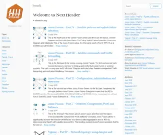 Nextheader.net(Next Header) Screenshot