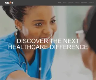 Nexthealthcaresolutions.com(NEXT Healthcare Solutions) Screenshot