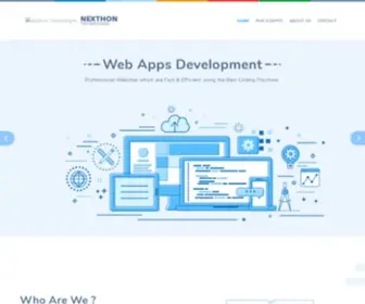 Nexthon.com(The Code Artisans) Screenshot