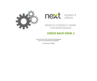 Nexths.it(NEXTHS: Tutto sul mondo dell'informatica a piccoli prezzi) Screenshot