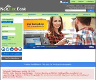 Nextierbank.com(NexTier Bank) Screenshot