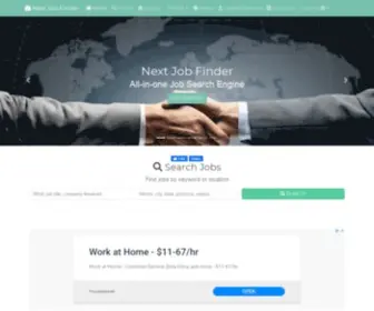 Nextjobfinder.com(Next Job Finder) Screenshot