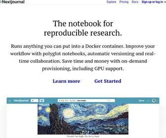 Nextjournal.com(Nextjournal) Screenshot