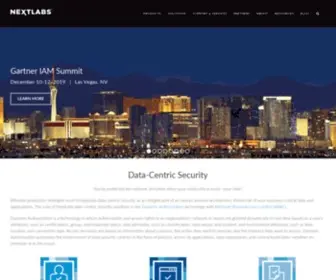 Nextlabs.com(The core of NextLabs' zero trust data) Screenshot