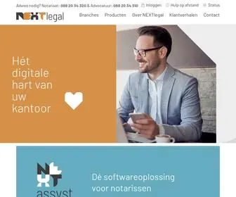 Nextlegal.nl(Home) Screenshot