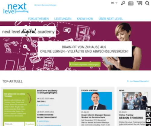 Nextlevel-Solutions.eu(Next level consulting) Screenshot
