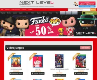 Nextlevel.com.pe(Videojuegos, música y juguetes) Screenshot