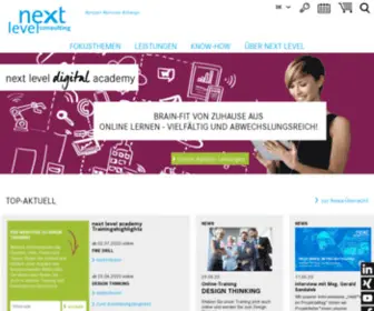 Nextlevelconsulting.eu(Next level consulting) Screenshot