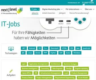 Nextlevel.de(Next level IT) Screenshot