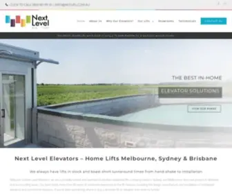 Nextlevelelevators.com.au(Next Level Elevators) Screenshot