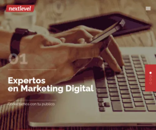 Nextlevel.es(Agencia de marketing digital y diseño web) Screenshot