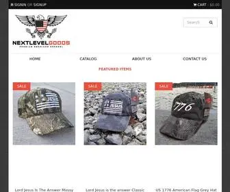 Nextlevelgoods.com(Next Level Goods) Screenshot