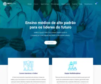 Nextlevelmedical.com.br(EAD Next Level Medical) Screenshot