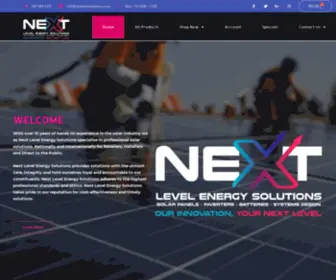 Nextlevelsolutions.co.za(Next level energy solutions) Screenshot