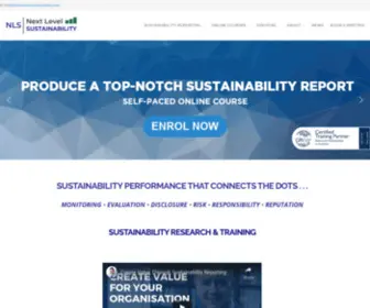 Nextlevelsustainability.com(Next Level Sustainability) Screenshot