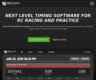 Nextleveltiming.com(RC Lap Timing Software) Screenshot